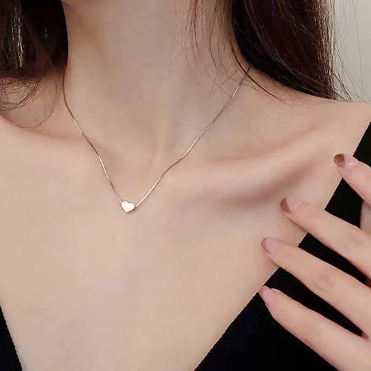 Heart Necklace (silver)