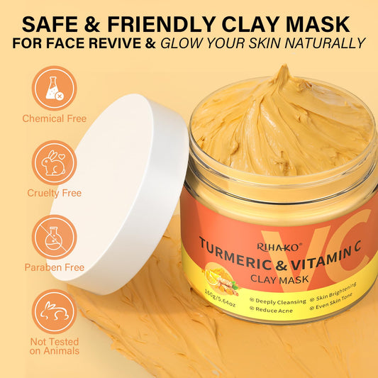 Turmeric Vitamin C Clay Mask