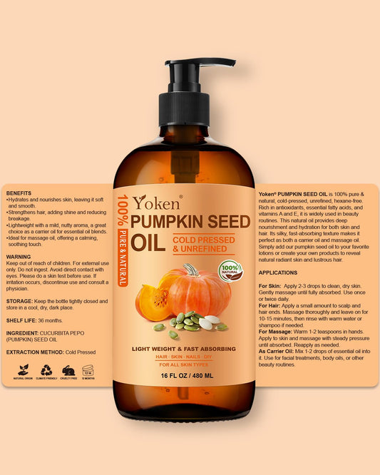 100% Pumkin Seed Oil