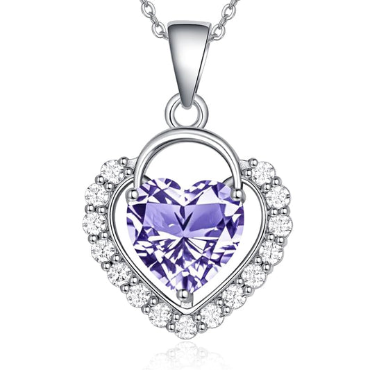 Love heart (18 K White Gold)