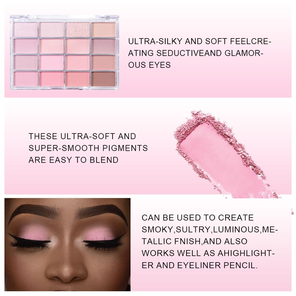 16 colors Palette (Rose Pink)