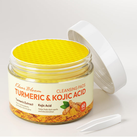 60 Pack Turmeric Kojic Acid Cleansing Pads
