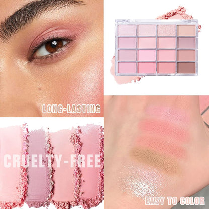 16 colors Palette (Rose Pink)