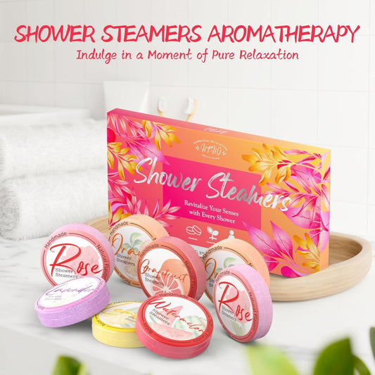 8 Pack Shower Steamers Aromatherapy