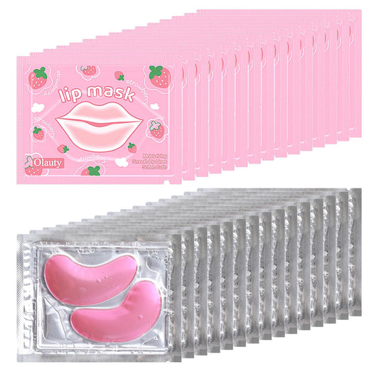 30 Pairs Eye Masks & Lip Masks