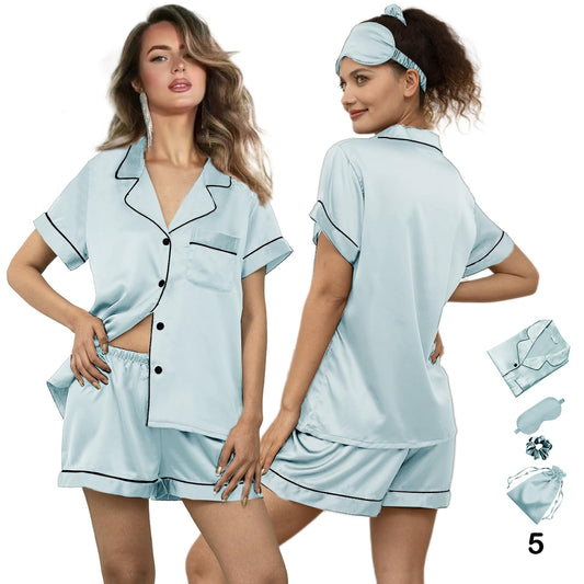 Silky Pajamas (Pale rose)