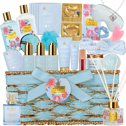 Spa Basket (Ylang Ylang & Rose)