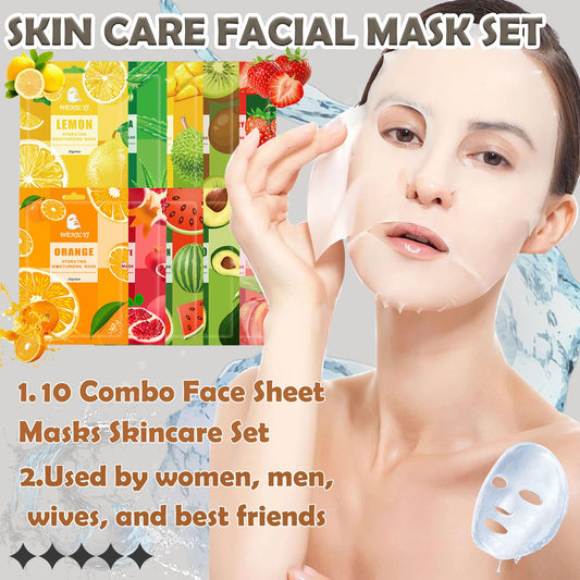 10 Face Sheet Masks