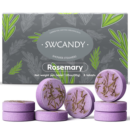 8 Pack Shower Steamers (Rosemary)