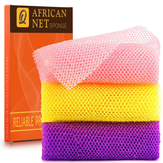 3 Pieces African Bath Sponge
