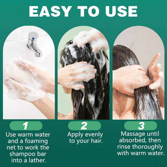 2 Pack Green Shampoo bar