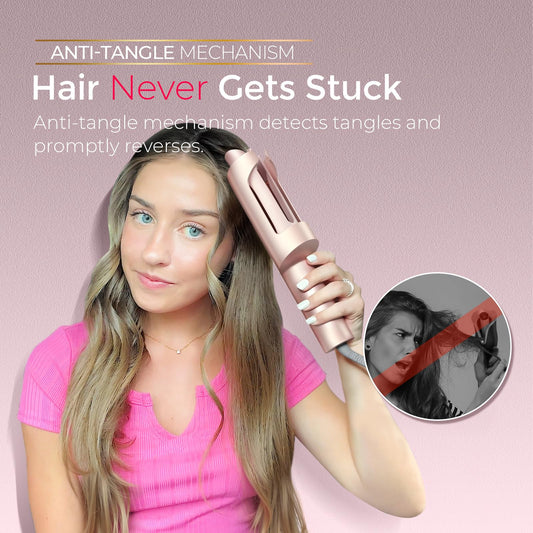Hair curler (gold blush)