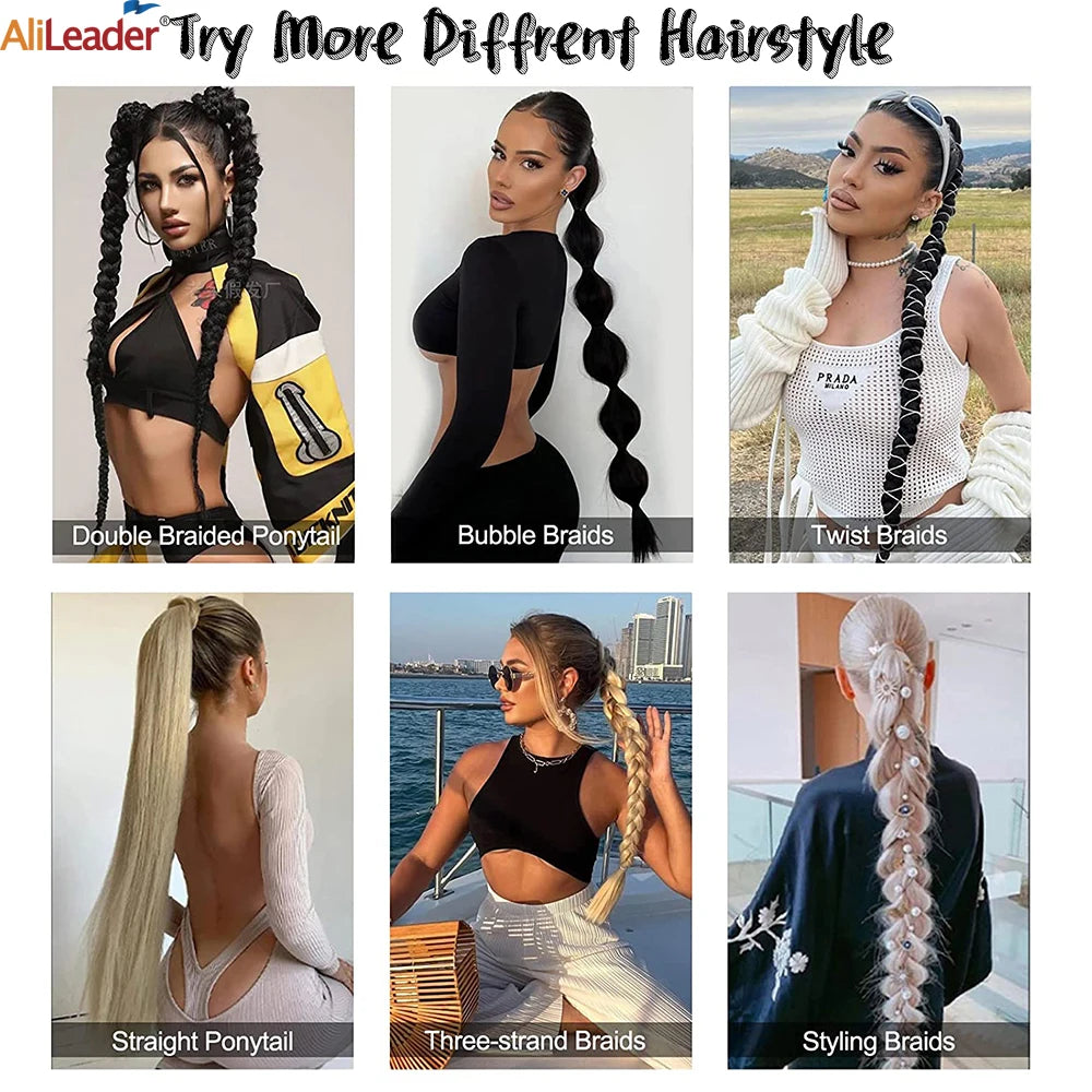 Synthetic Braidee Ponytail