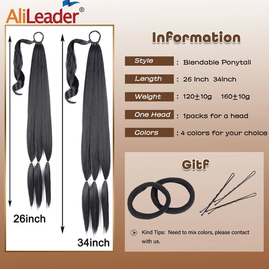 Synthetic Braidee Ponytail