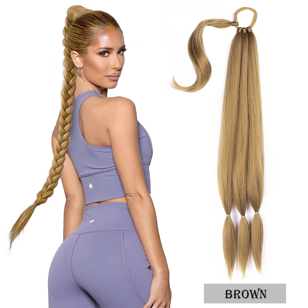 Synthetic Braidee Ponytail