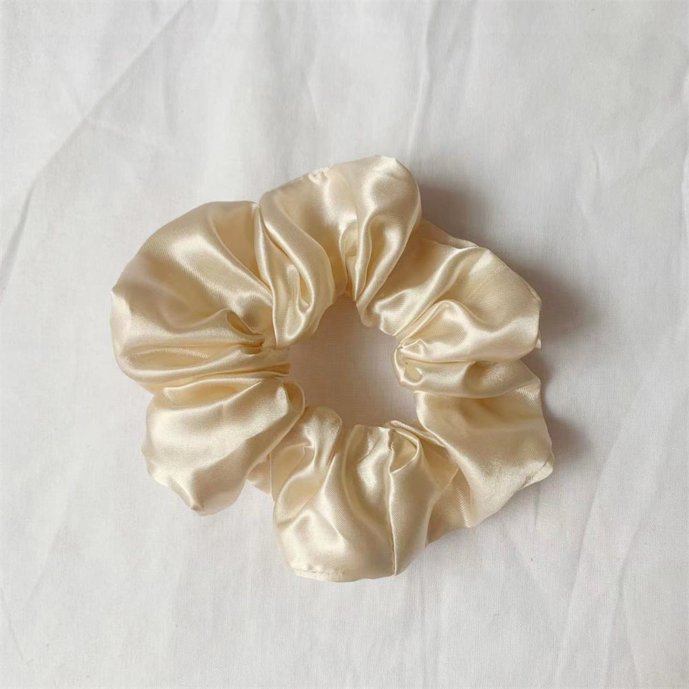 Satin hair tie (24 colors/patterns)