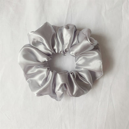 Satin hair tie (24 colors/patterns)