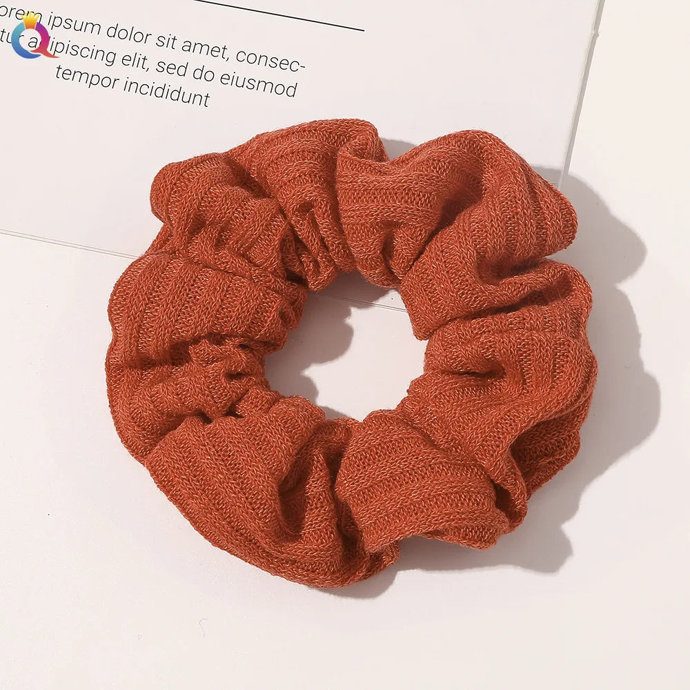 Tie scrunchie (25 colors)