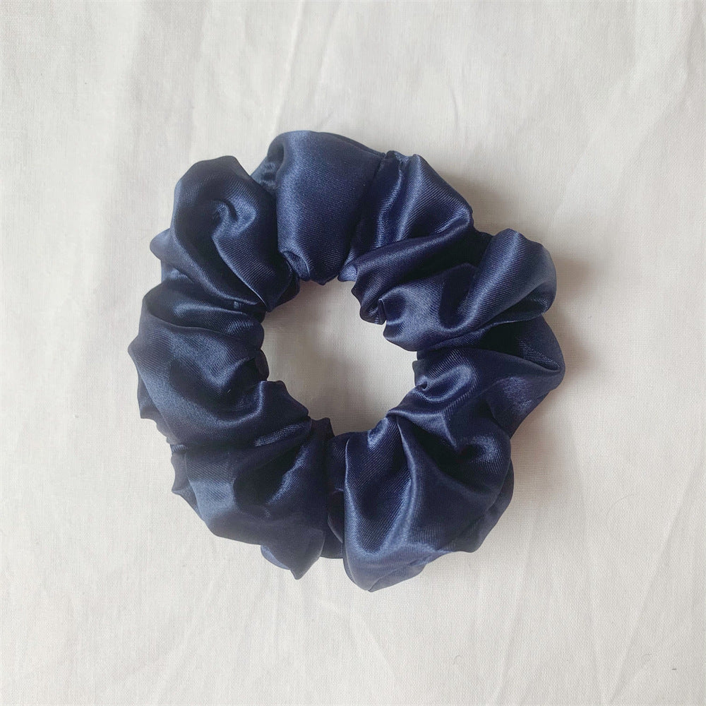 Satin hair tie (24 colors/patterns)