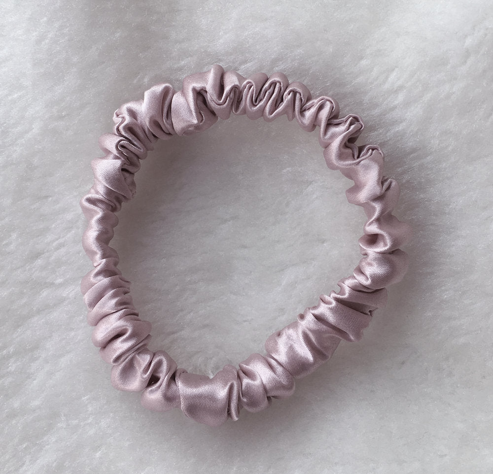 100% pure silk scrunchies (23 colors)