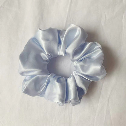 Satin hair tie (24 colors/patterns)