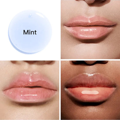 Big Brush 7 Color Changing Lip Oil Moisturizing Flavouring Fruit Clear Vegan Private Label Pink Lipgloss Lip Plumper Gloss