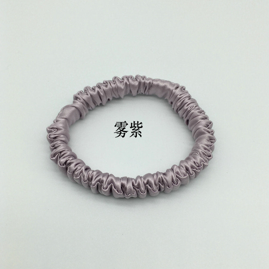 100% pure silk scrunchies (23 colors)