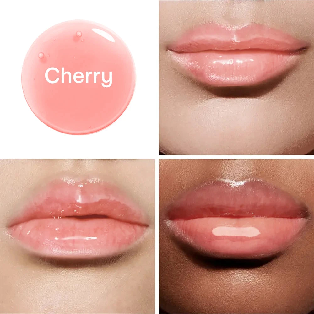 Big Brush 7 Color Changing Lip Oil Moisturizing Flavouring Fruit Clear Vegan Private Label Pink Lipgloss Lip Plumper Gloss