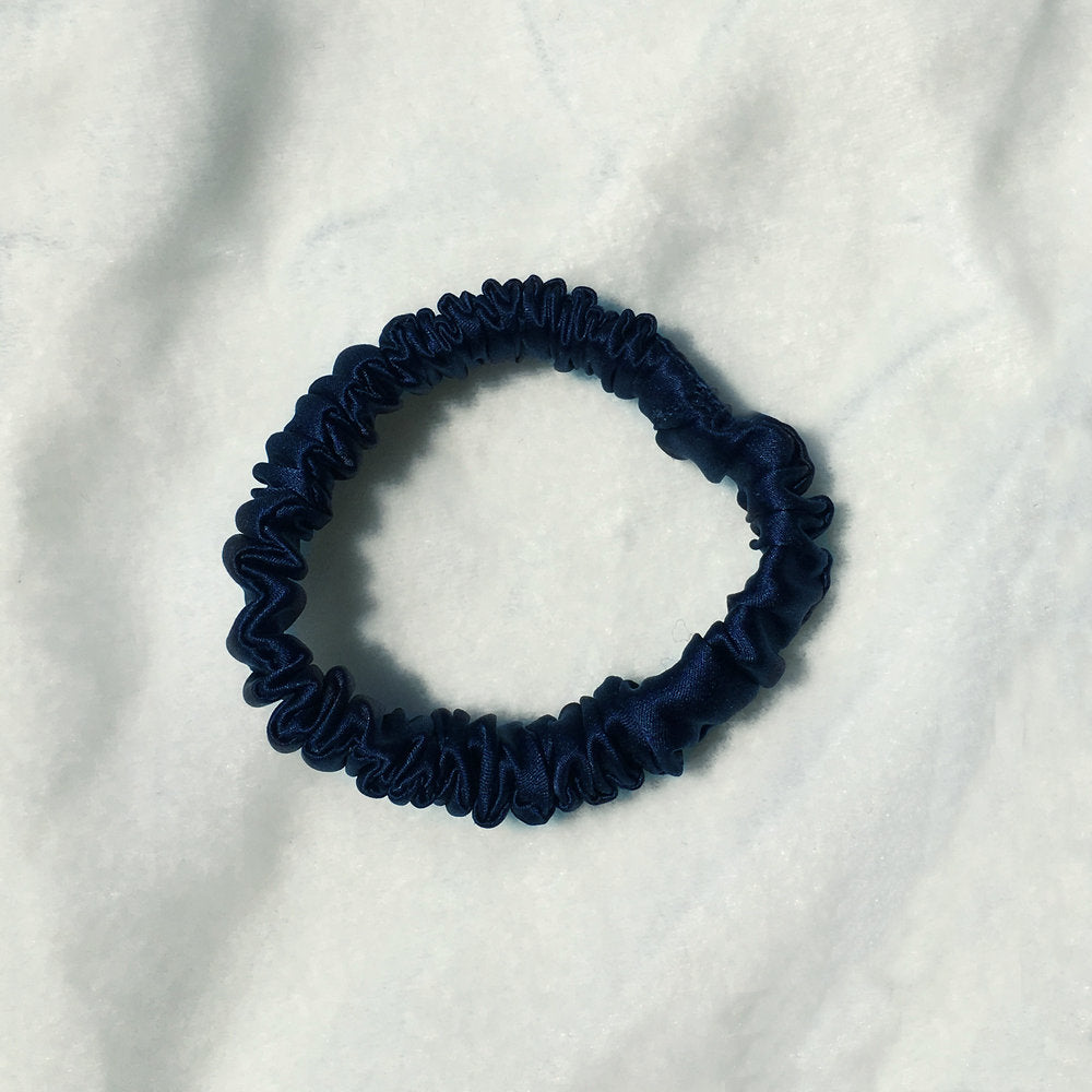 100% pure silk scrunchies (23 colors)
