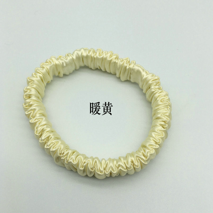 100% pure silk scrunchies (23 colors)