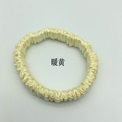 100% pure silk scrunchies (23 colors)
