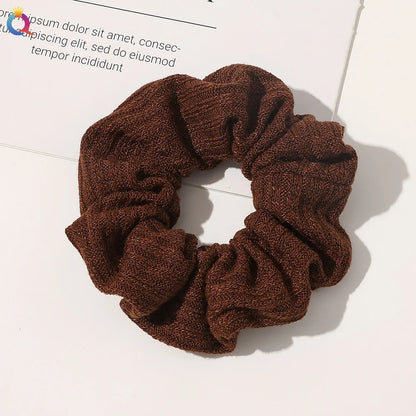 Tie scrunchie (25 colors)