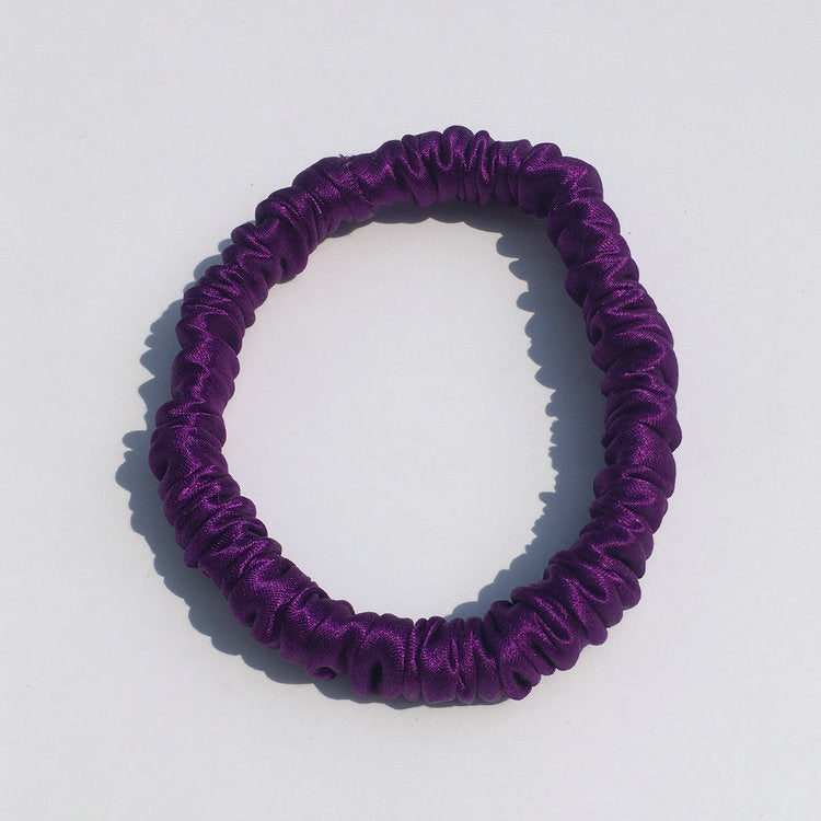 100% pure silk scrunchies (23 colors)