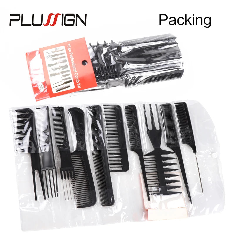 Hair comb salon set