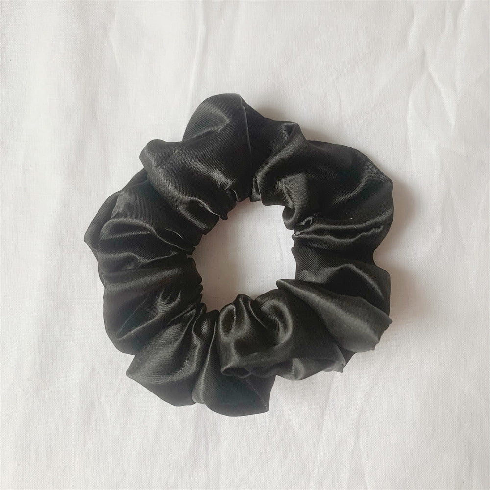 Satin hair tie (24 colors/patterns)