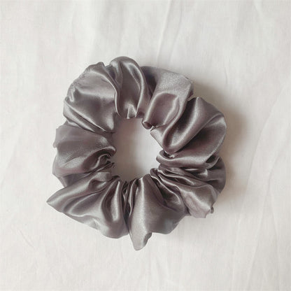 Satin hair tie (24 colors/patterns)