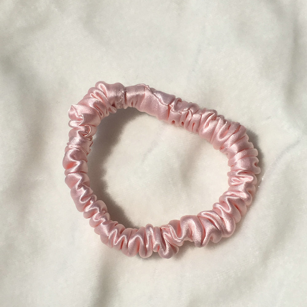 100% pure silk scrunchies (23 colors)