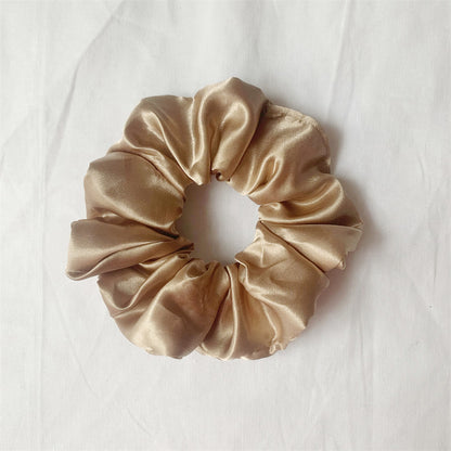 Satin hair tie (24 colors/patterns)