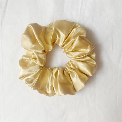 Satin hair tie (24 colors/patterns)