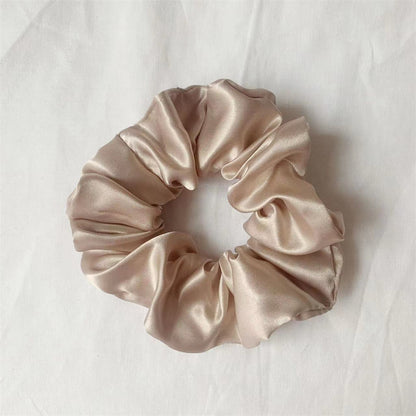 Satin hair tie (24 colors/patterns)