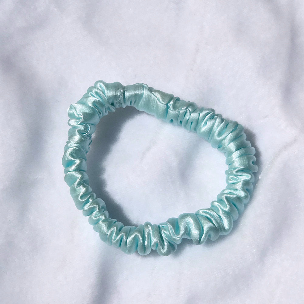 100% pure silk scrunchies (23 colors)