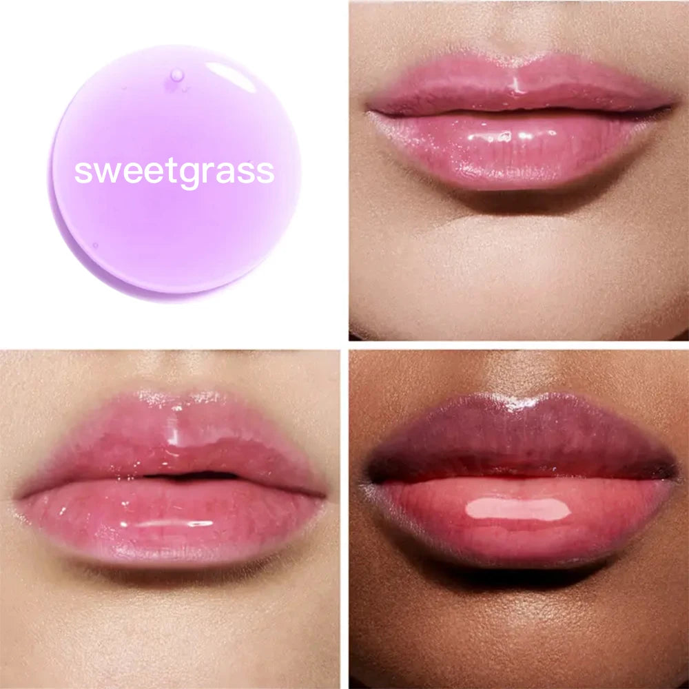 Big Brush 7 Color Changing Lip Oil Moisturizing Flavouring Fruit Clear Vegan Private Label Pink Lipgloss Lip Plumper Gloss
