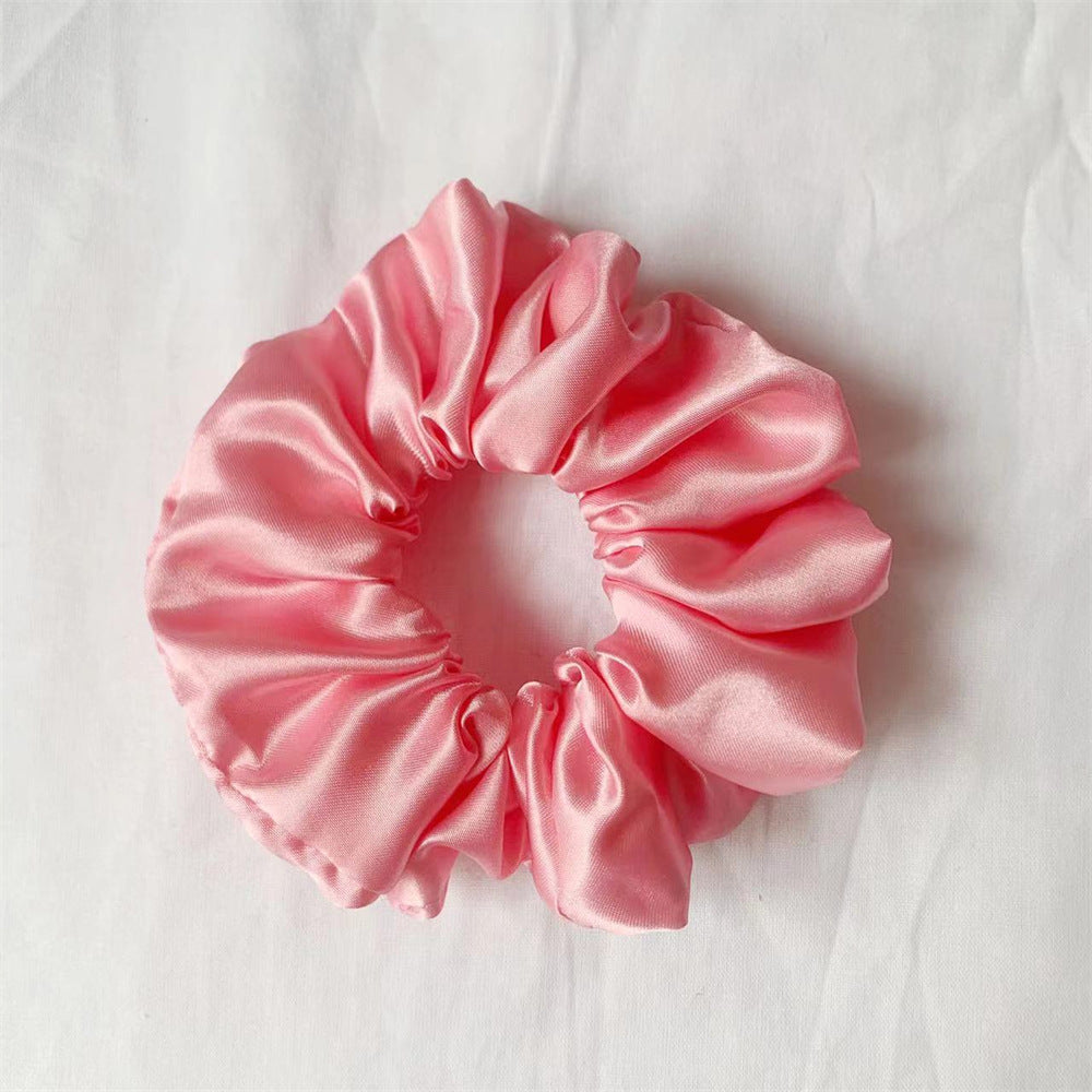 Satin hair tie (24 colors/patterns)