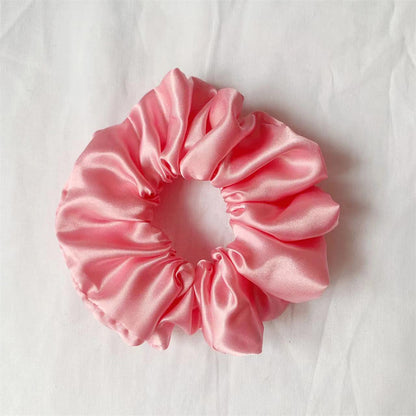 Satin hair tie (24 colors/patterns)