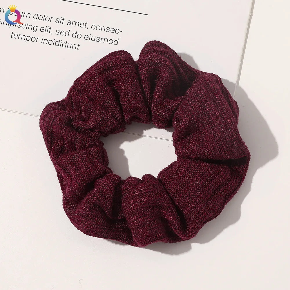Tie scrunchie (25 colors)