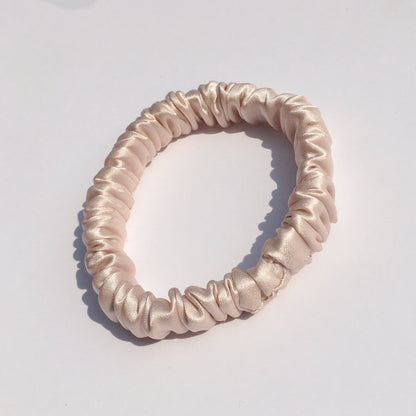 100% pure silk scrunchies (23 colors)