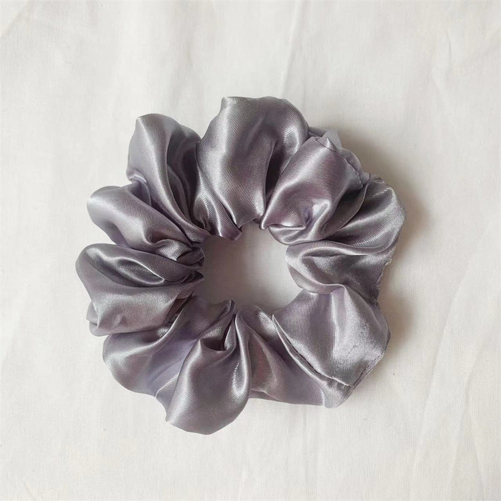 Satin hair tie (24 colors/patterns)