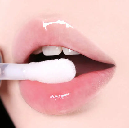 Big Brush 7 Color Changing Lip Oil Moisturizing Flavouring Fruit Clear Vegan Private Label Pink Lipgloss Lip Plumper Gloss