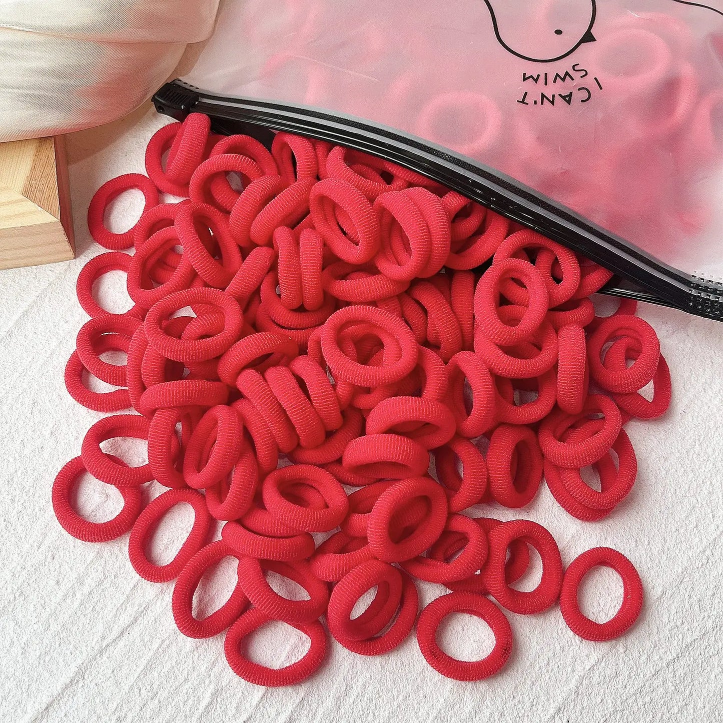 20/50pcs kids hair ties (25 options)
