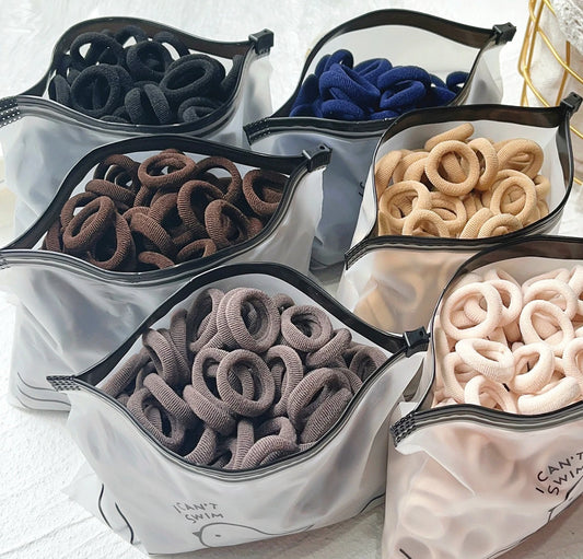 20/50pcs kids hair ties (25 options)